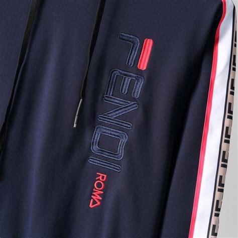 fendi track suits|fendi fila tracksuit.